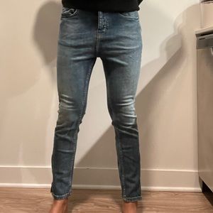 THE KOOPLES skinny biker denim jeans